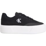 Kadın Platform Taban CK Logolu Siyah Sneaker HW0HW02989-BEH