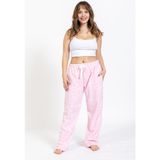 Kadın Polar Kışlık Eşofman Alt Waynap Polar Alt - Pudra - XL
