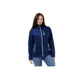 Kadın Polar Tam Fermuarlı Outdoor 3 Cepli Spor Polar Ceket (İndigo, L)