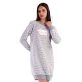 Kadın Polar Uzun Kol Gri Tunik C5T5N0O303 GRİ M