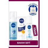 Kadın Pump Deodorant Fresh Natural 75ml,yüz Yıkama Köpüğü 150ml, Nemlendirici Krem,dudak Bakım Kremi