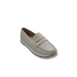 Kadın Rahat Comfort Taban Hafif Düz Topuklu Bağcıksız Loafer Babet Ayakkabı tarzklkrembabet1 (Krem, EU Ayakkabı Beden Sistemi, Yetişkin, Sayısal, Orta, 37)