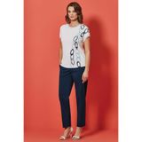 Kadın Regular Fit Normal Bel Düz Paça Lacivert Pantolon JGU24284-PANT-LACİVERT