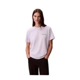 Kadın Regular Fit Yuvarlak Yakalı%100 Pamuklu Kısa Kollu Mor T-Shirt LV047E809G-2IK