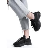 Kadın Rocco Siyah Triko Taşlı Spor Ayakkabı & Sneaker