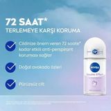 Kadın Roll-On Deodorant Double Effect 50Ml, 72 Saat Anti-Perspirant Koruma, Alkolsüz, Pürüzsüz Koltuk Altı