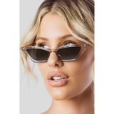 Kadın Rosa Cat Eye Model Şeffaf Çerçeveli Güneş Gözlüğü