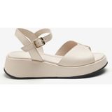 Kadın Sandalet 04M2 Frau Wıth Ankle Strap - Ekru