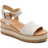 Kadın Sandalet 10017856 10017908 Toms Diana Heavy Canvas - 001-Beyaz