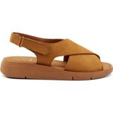Kadın Sandalet 50H1 Frau Nabuk Caramel - Karamel