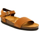 Kadın Sandalet 58H3 Frau Nabuk-S Cognac - Kahve