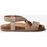 Kadın Sandalet Getxo Toni Pons Bıo Sandal Wıth Elastıc Straps Beige - Bej