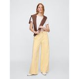 Kadın Sarı Baggy Utility Jean Pantolon - 30/REG