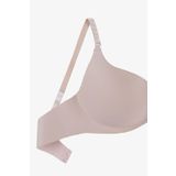 Kadın Seamless - Lazer Kesim Dikişsiz Push Up Ten Sütyen Ten 80B