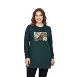 Kadın Sıfıryaka Önü Nakışlı Tunik BGL-ST05085