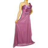 Kadın Simli Uzun Abiye Elbise PRT77070 PEMBE 42