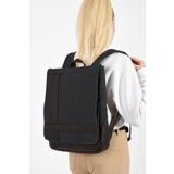 Kadın Sırt Çantası 35*22 Cm Kanvas Kumaş Laptop Bölmeli Business Sırt Çantası Okul Çantası Mega Bag