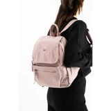 Kadın Sırt Çantası Ultra Hafif Poliamid Kumaş Su Geçirmez Kapaklı Günlük Sırt Çantası 29*27 Cm