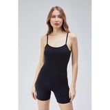 Kadın Sırtı Açık Spor Comfortlux Kısa Tulum