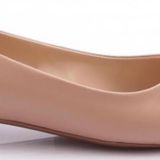 Kadın Sivri Burun Metal Tokalı Babet Nude 37172534