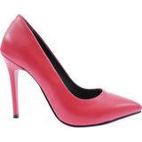 Kadın Sivri Burun Stiletto 15P Topuklu Ayakkabı Kırmızı 261212674