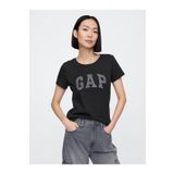 Kadın Siyah 2'li Gap Logo Kısa Kollu T-Shirt Seti