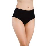 Kadın Siyah Bambu Büyük Beden Bato Yüksek Bel Külot 2'li 906, 2XL, TYC00205213306-869804SL25867