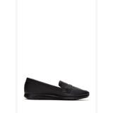 Kadın Siyah Deri Konfor Loafer 26PFD1501FT