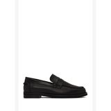 Kadın Siyah Deri Loafer AF190070DV