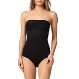 Kadın Siyah Dikişsiz Alttan Çıtçıtlı Yüksek Bel Slip Korse, XL, TYC00241849059-869SL00019015