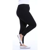 Kadın Siyah Ful Likralı Kot Tayt Pantolon - XL - Süper Slim Fit