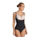 Kadın Siyah Göğüs Altı Çıtçıtlı Body Korse 5021, SİYAH, M, KNS2451962773361