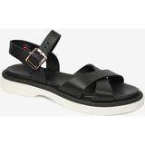 Kadın Siyah Hakiki Deri Sandalet 4Y2CS59006