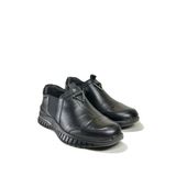 Kadın Siyah Hakiki Deri Slip-On Günlük Ayakkabı (Siyah, EU Ayakkabı Beden Sistemi, Yetişkin, Kadın, Sayısal, Orta, 37)