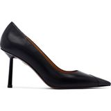 Kadın Siyah İnce Topuklu Deri Stiletto 25AFD100918