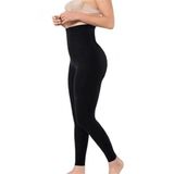 Kadın Siyah Lazer Kesim-hayalet Korse 2 Beden Incelten Yüksek Bel Korseli Tayt, XL/2XL, B1026FA-19804IGP27186729