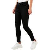 Kadın Siyah Likralı Dar Paça Kot Pantolon T-399 BGL-ST03123 SİYAH 27/32