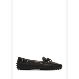 Kadın Siyah Püsküllü Deri Loafer 26PFD2903FT