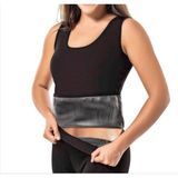 Kadın Siyah Sauna Termal Tayt Atlet Takımı - 2XL