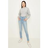 Kadın Skinny Jeans Blue Mavi 38