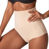 Kadın Slip Korse, Bel Karın ve Basen Bölgesi Destekli,%60 Polyester%40 Elastan, Lazer Kesim İz Yapmayan Dikişsiz Tasarım (Ten Rengi, Medium)