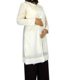 Kadın Somon Uzun Krep Tunik 22650