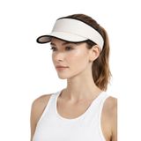 Kadın Spor Güneşlik, Beyaz, Ayarlanabilir Bantlı, Tenis Golf Koşu için