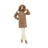 Kadın Spor Kapüşonlu Mont M5304 BGL-ST03222