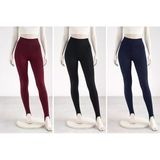 Kadın Spor Tayt Topuk Lastikli Yüksek Bel Slim Fit