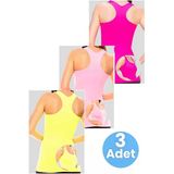 Kadın Sporcu Atlet Fitness Atlet Pilates Atlet Yoga Atlet 3 Renk