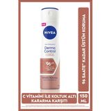 Kadın Sprey Deodorant Derma Control Clinical 150ml, C Vitamini Ile Koltuk Altı Kararma Karşıtı