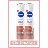 Kadın Sprey Deodorant Derma Control Clinical 150Ml, Ter Kokusuna Karşı 96 Saat Üstün Koruma, X2 Adet