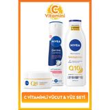 Kadın Sprey Deodorant Derma Control Natural Tone 150ML,Q10 Sıkılaştırıcı LOSYON400ML ve Gündüz Kremi