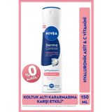 Kadın Sprey Deodorant Derma Control Natural Tone150ml, Koltuk Altı Kararmasına Karşı, C Vitamini